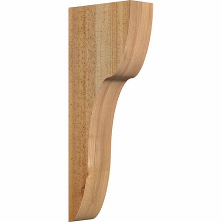 Ekena Millwork Carmel Rough Sawn Corbel, Western Red Cedar, 4"W x 10"D x 26"H COR04X10X26CAR00RWR